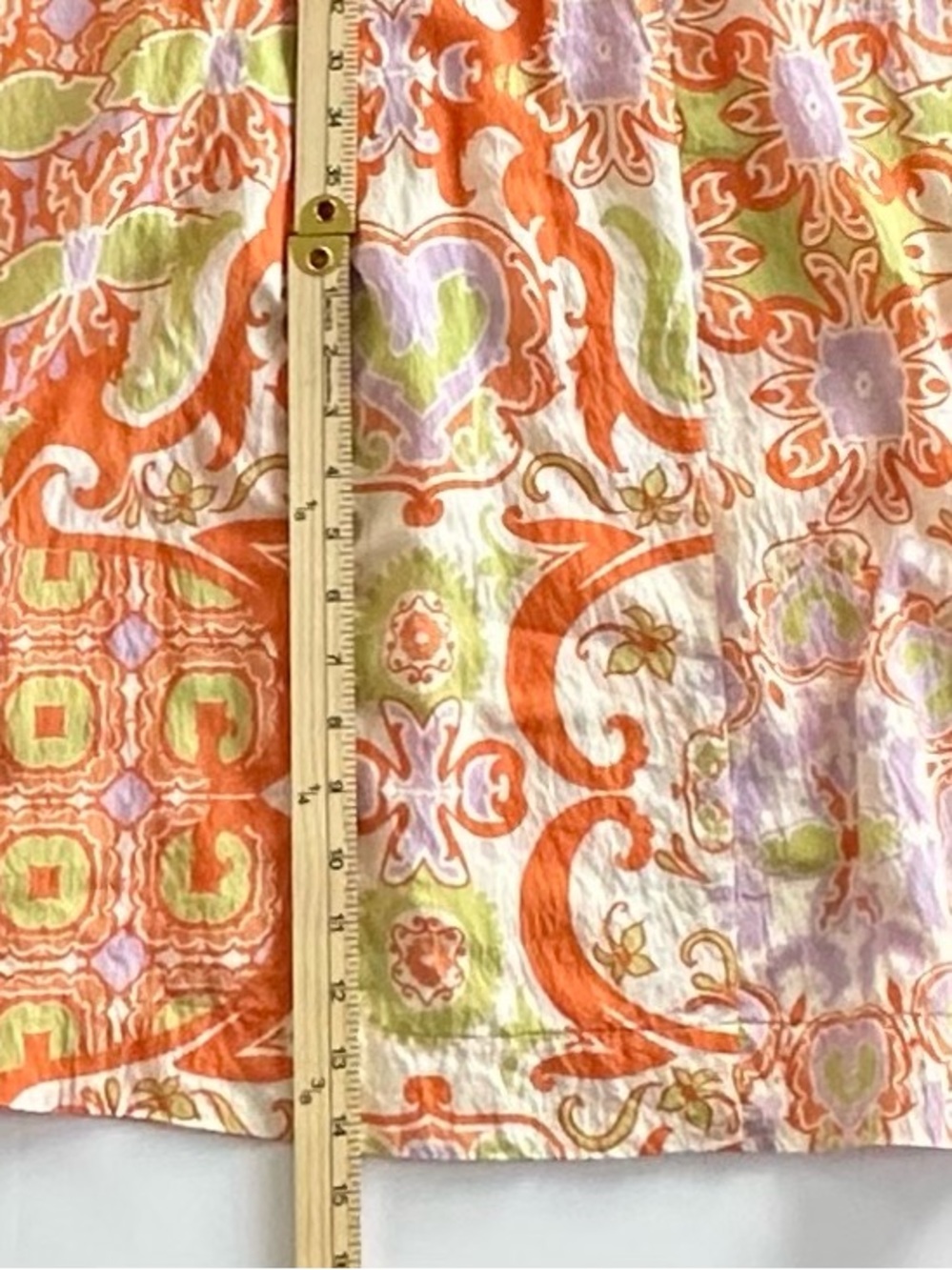 Maeve by Anthropologie Printed V-Neck Tunic Dress | XL Petite | GUC - Picture 10 of 16